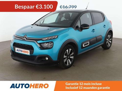 Citroën C3 1.2 PureTech Shine (bj 2023, automaat), Auto's, Citroën, Te koop, C3, ABS, Airbags, Airconditioning, Android Auto, Apple Carplay