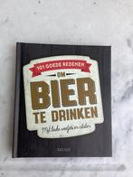 BOEK - 101 Goede redenen om bier te drinken, Ophalen of Verzenden, Zo goed als nieuw, Uitgeverij DELTAS