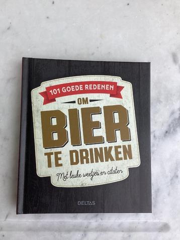 BOEK - 101 Goede redenen om bier te drinken  beschikbaar voor biedingen