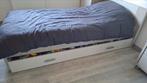 Bed 90 x 200 cm met lattenbodem en schuif, Huis en Inrichting, Ophalen, Gebruikt, 200 cm