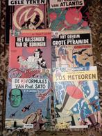 658) 6 oude strips Blake en Mortimer, Meerdere stripboeken, Ophalen of Verzenden, Gelezen