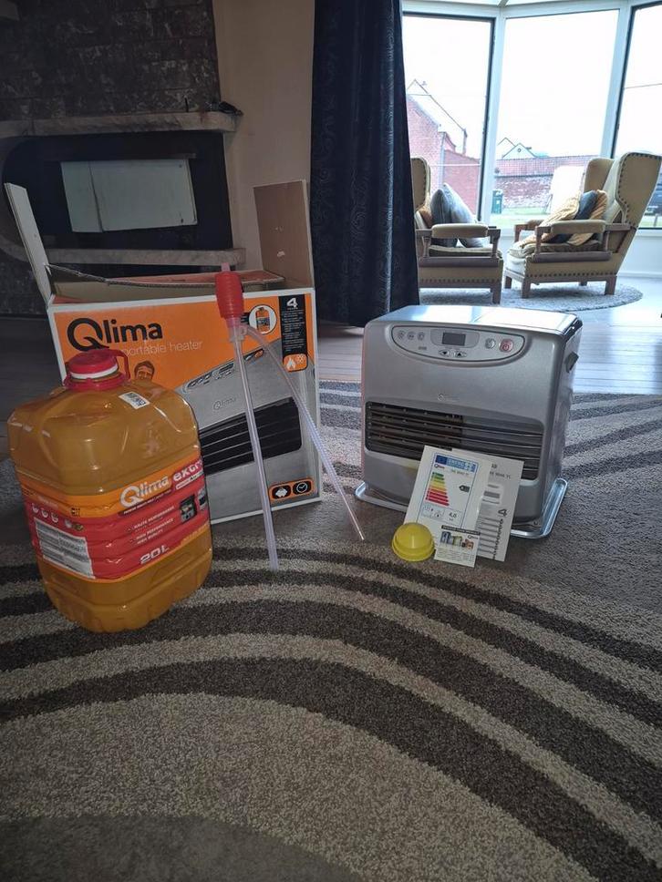 Qlima portable heater  Nieuwstaat!170m³, Huis en Inrichting, Kachels, Ophalen