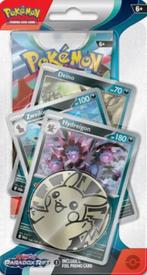 Pokémon Paradox Rift: Premium Checklane Blister - Hydreigon, Ophalen of Verzenden, Nieuw, Booster