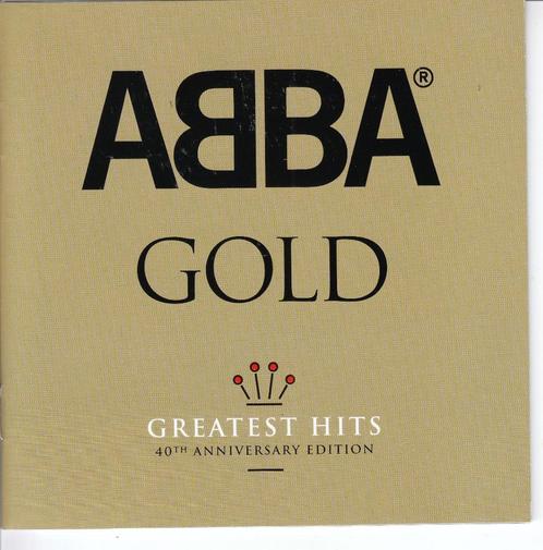 Abba Gold met greatest hits (40th anniversary edition), Cd's en Dvd's, Cd's | Pop, Zo goed als nieuw, 1980 tot 2000, Verzenden