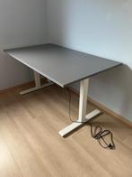 Bureau Ikea Rodulf zit/sta 140x80cm, Ophalen, Elektrisch, Zo goed als nieuw, Stabureau