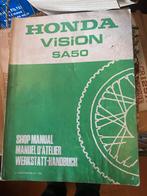 Shopmanual origineel Honda Vision, Ophalen of Verzenden, Gebruikt