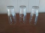 Jupiler 3 bierglazen 25cl, Ophalen of Verzenden, Gebruikt