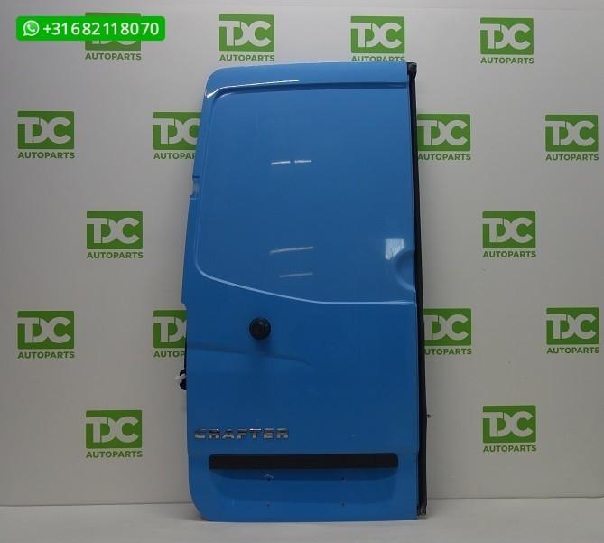 Volkswagen Crafter ('06-'16) Achterdeur links dicht H1 blauw, Auto-onderdelen, Carrosserie, Deur, Volkswagen, Achter, Links, Gebruikt