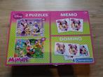 Puzzle Minnie Clementoni 4+ (30 pièces) Memo Domino, 10 tot 50 stukjes, 4 tot 6 jaar, Gebruikt, Ophalen of Verzenden