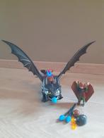 Playmobil Dragons 9246 Hikkie en Tandloos, Complete set, Zo goed als nieuw, Ophalen