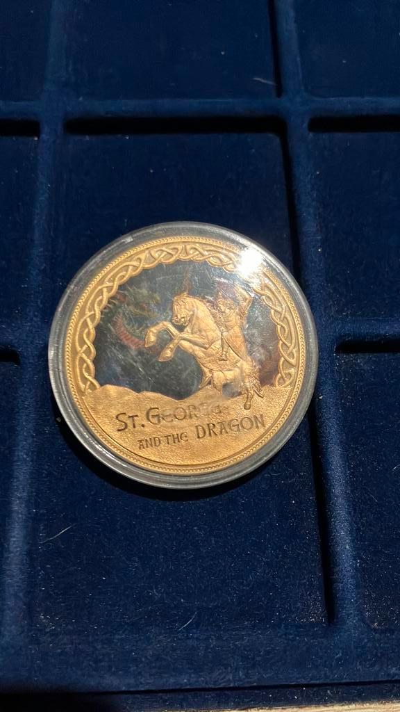 St. George and the Dragon, Antiek en Kunst, Curiosa en Brocante, Ophalen of Verzenden