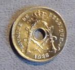 1925 5 centimes Albert 1er en FR, Postzegels en Munten, Munten | België, Verzenden, Metaal, Losse munt