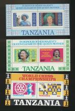 Tanzania  3 blokken  MNH XX, Verzenden, Postfris