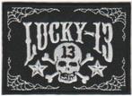 Lucky 13 stoffen opstrijk patch embleem #5, Motoren, Verzenden, Nieuw