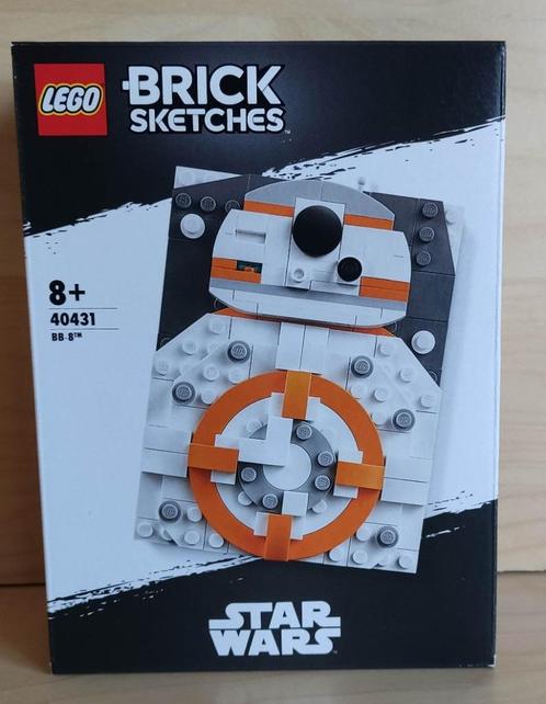 lego brick sketches 40431 bb-8 bb8 star wars, Kinderen en Baby's, Speelgoed | Duplo en Lego, Nieuw, Lego, Complete set, Ophalen of Verzenden