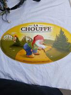 La chouffe metalen bord, Verzamelen, Ophalen of Verzenden