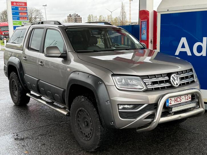 VW Amarok 3.0 V6 2017 btw wagen., Auto's, Volkswagen, Bedrijf, Amarok, 4x4, ABS, Achteruitrijcamera, Adaptieve lichten, Airbags