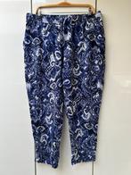 MS Mode blauwe broek - Maat 50, Blauw, Maat 46/48 (XL) of groter, Ophalen of Verzenden, Zo goed als nieuw