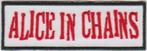 Alice in Chains stoffen opstrijk patch embleem #2, Nieuw, Kleding, Verzenden