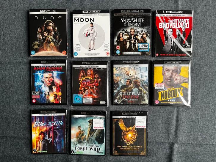 DAGaanbieding 10x 4K UHD + blu-ray films met €42 korting!, Cd's en Dvd's, Blu-ray, Nieuw in verpakking, Actie, Boxset, Ophalen of Verzenden