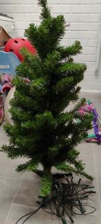 Kleine kerstboom met lichtjes 90 cm, Huis en Inrichting, Ophalen, Zo goed als nieuw