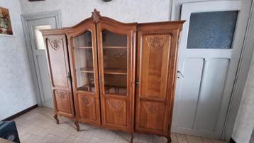 Vitrine, Huis en Inrichting, Woonaccessoires | Kamerschermen, Ophalen, Zo goed als nieuw