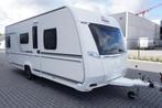 Nieuwe 6pers.Fendt met rondzit, 2p bed, stapelbed, Caravans en Kamperen, Caravans, Stapelbed, Rondzit, Bedrijf, Fendt