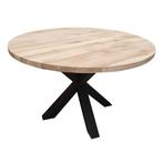 Eiken tafel | tafelbladen | eettafel | rond | eiken | tafel, Chêne, Rond, Enlèvement, Neuf