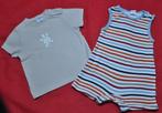 5/119 Lot de 1 t-shirt +1 body pour fille de 12 mois T74-80, Comme neuf, Fille, Chemise ou Chemisier, Enlèvement ou Envoi