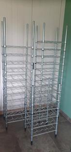 Wijnrekken Ikea (1 groot rek + 1 kleiner rek), Huis en Inrichting, Ophalen