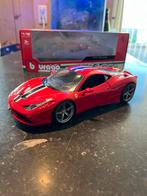 1/18 Ferrari 458 speciale, Ophalen, Zo goed als nieuw, Auto, Burago