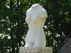 Beeld Torso Vrouw - 55 cm -Steen, Tuin en Terras, Tuinbeelden, Nieuw, Steen, Ophalen of Verzenden