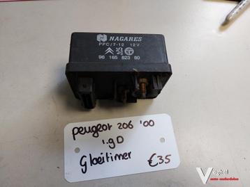 Peugeot 206 1.6D gloeitimer '00 beschikbaar voor biedingen