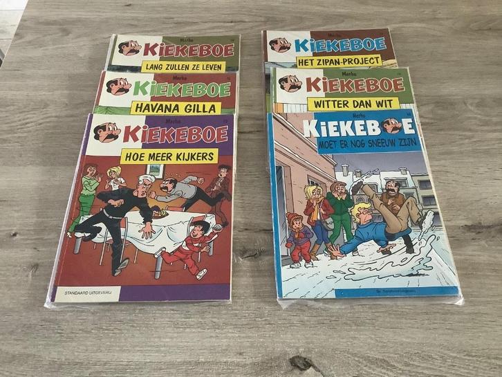 Kiekeboe verschillende strips (1997-2008), Boeken, Stripverhalen, Zo goed als nieuw, Meerdere stripboeken, Ophalen of Verzenden
