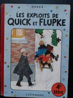 TINTIN HERGÉ Quick et Flupke 4e série EO B4 1950 bon état, Livres, Enlèvement ou Envoi
