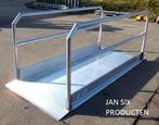 voetgangersbrug alu. opvouwbare en verwijderbare zijkanten, Ophalen, Nieuw