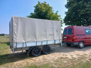 VERLAAGDE PRIJS!!!   dubbelasser   >750kg=geen wegentaks!!!! beschikbaar voor biedingen