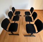 Bank voor wachtkamer - 3 zitplaatsen, Ophalen, Zwart, Zo goed als nieuw, Metaal