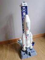 Playmobil lanceerbasis met raket 6195 en 6196, Kinderen en Baby's, Speelgoed | Playmobil, Ophalen, Gebruikt