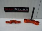 Powerparts Oranje T-Stuk + Kroonplaat KTM Super Duke 1290, Ophalen of Verzenden, Gebruikt