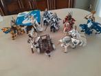 Verzameling ridders en paarden, kanon en boogschutter papo, Verzamelen, Poppetjes en Figuurtjes, Ophalen of Verzenden