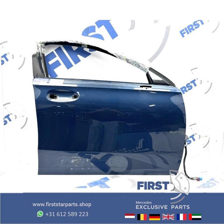 W177 DEUR RECHTS COMPLEET PORTIER ZWART WIT GRIJS BLAUW RECH, Auto-onderdelen, Carrosserie, Deur, Mercedes-Benz, Voor, Rechts