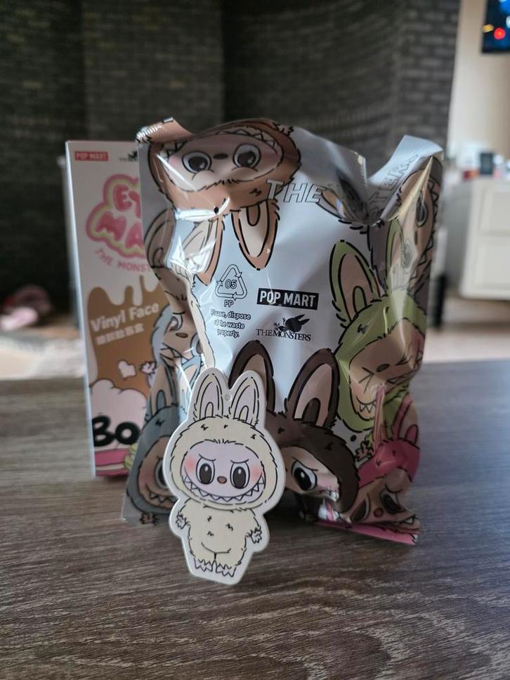Pop mart labubu exciting macaron soymilk, Kinderen en Baby's, Speelgoed | Knuffels en Pluche, Ophalen of Verzenden