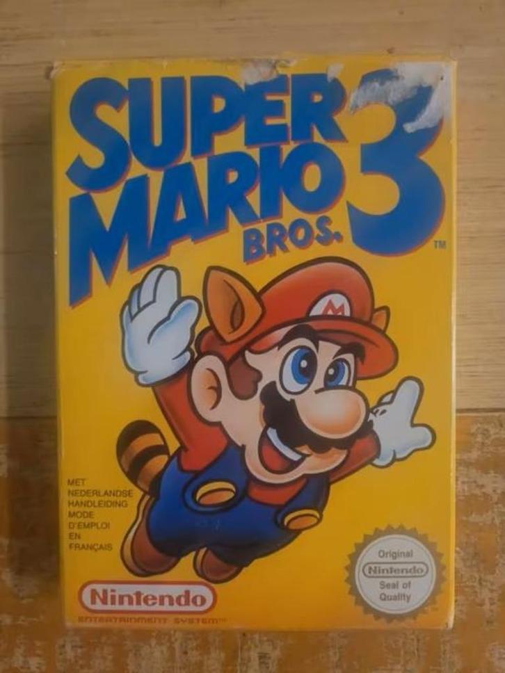 Super Mario Bros. 3 NES Compleet, Games en Spelcomputers, Games | Nintendo NES, Platform, 2 spelers, Ophalen of Verzenden