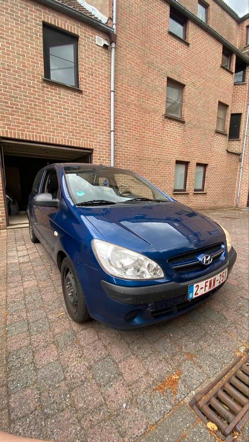 Hyundai Getz 2006, Auto's, Hyundai, Particulier, Getz, Airbags, LPG, Stadsauto, 2 deurs, Handgeschakeld, Blauw, Zwart