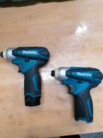 2x Makita slagschroevendraaier + 1 batterij, Doe-het-zelf en Bouw, Ophalen, Zo goed als nieuw, Boormachine