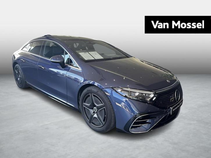 Mercedes-Benz EQS 350 AMG LINE + PANORAMISCH DAK + SURROUND, Auto's, Mercedes-Benz, Bedrijf, Te koop, EQS, 360° camera, Alarm