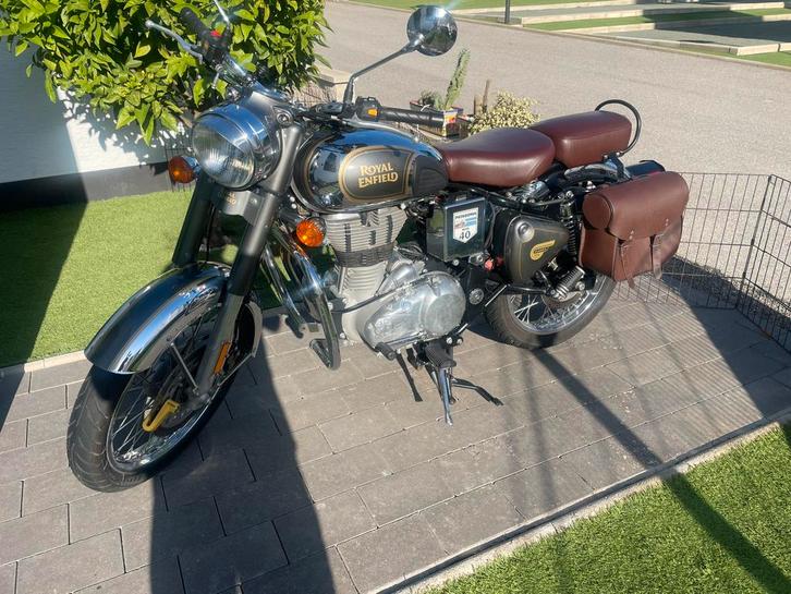 Prachtige en goed onderhouden klassieke motor., Motoren, Motoren | Royal Enfield, Particulier, Toermotor, 12 t/m 35 kW, Motorrijbewijs A