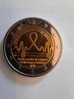 2 euromunt - kankerbestrijding - België, Ophalen of Verzenden, België, 2 euro, Losse munt