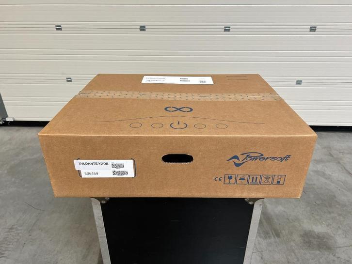 Powersoft X4L DSP+DANTE 4x8200W/2Ohm (new in box), Audio, Tv en Foto, Luidsprekerboxen, Nieuw, 120 watt of meer, Ophalen of Verzenden